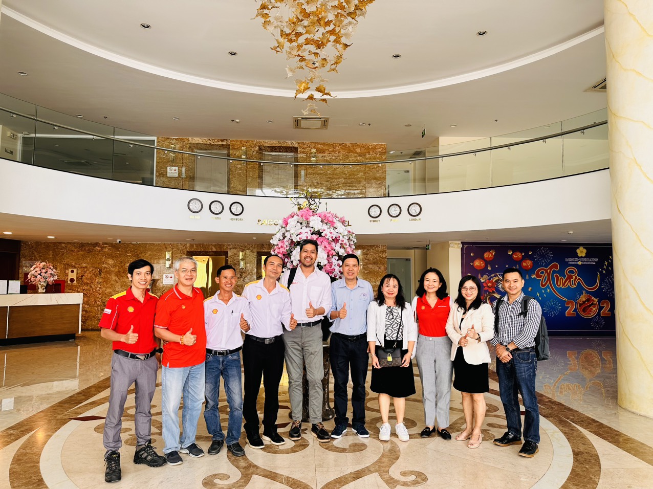 Tổng Giám Đốc Shell đến thăm và làm việc Năm 2024